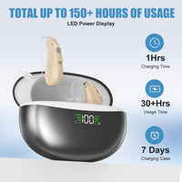 Best travel-friendly hearing aids with charging case