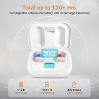 Flaygo Rechargeable Hearing Aids for Seniors with 16-Channel Digital Chips Intelligent Noise Cancellation for Clear Sound Super-Mini Invisible Design Comfort Fit in Ear Canal & 7-Day Ultra Standby