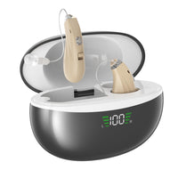 Rechargeable hearing aids for air travel (TSA-approved)