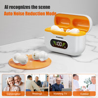 Rechargeable hearing aids for outdoor activities