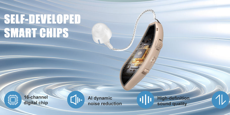 Rechargeable hearing aids with long battery life (30+ hours)